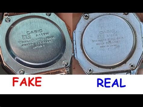 how to tell a fake casio watch calculator|casio model id check.